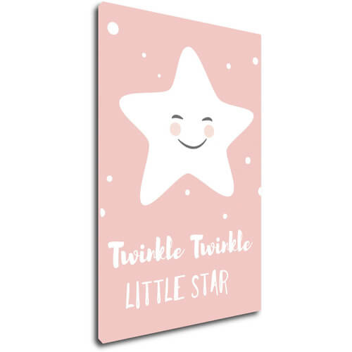Obraz Pink twinkle twinkle little star