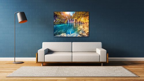 Obraz Zátiší vodopádů - 70 x 50 cm