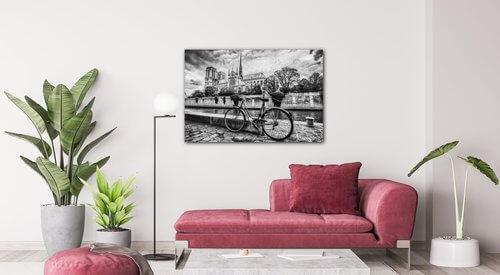 Obraz Old bicycle - 90 x 60 cm