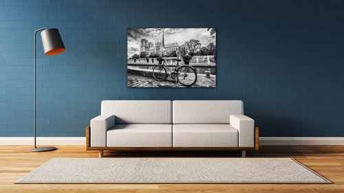 Obraz Old bicycle - 90 x 60 cm