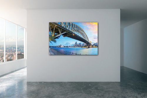 Obraz Osvícený most - 60 x 40 cm