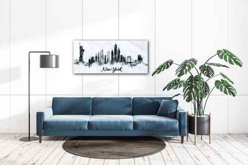 Obraz New York panorama - 90 x 40 cm