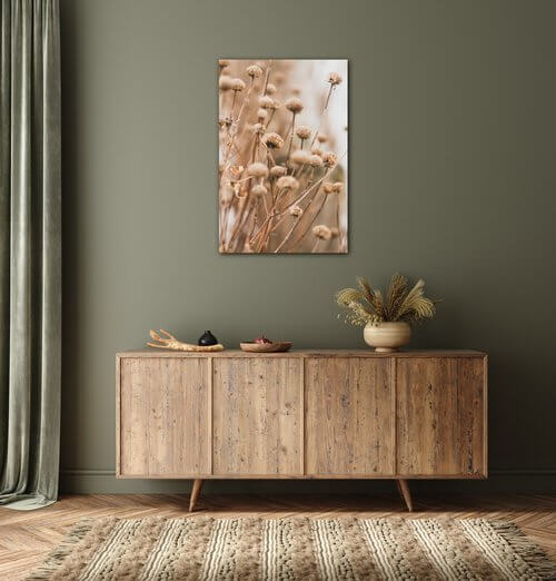 Obraz Skandinávský styl suchá tráva - 60 x 90 cm