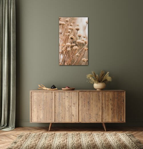 Obraz Skandinávský styl suchá tráva - 30 x 50 cm