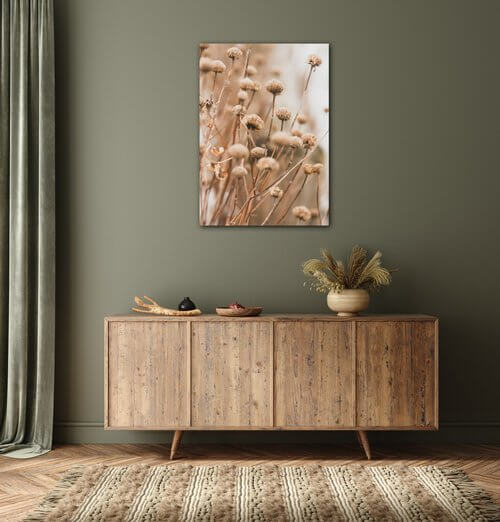 Obraz Skandinávský styl suchá tráva - 50 x 70 cm
