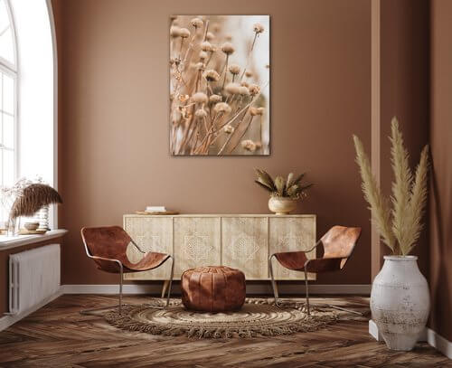 Obraz Skandinávský styl suchá tráva - 50 x 70 cm