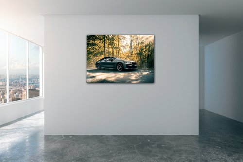 Obraz BMW 850i Gran Coupe - 70 x 50 cm