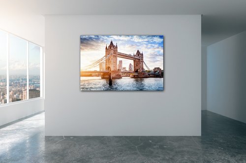 Obraz Tower Bridge Londýn - 90 x 60 cm