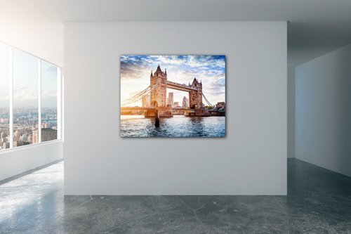 Obraz Tower Bridge Londýn - 90 x 70 cm