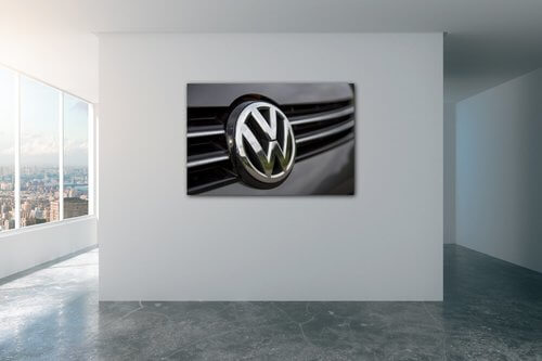 Obraz Volkswagen znak - 60 x 40 cm