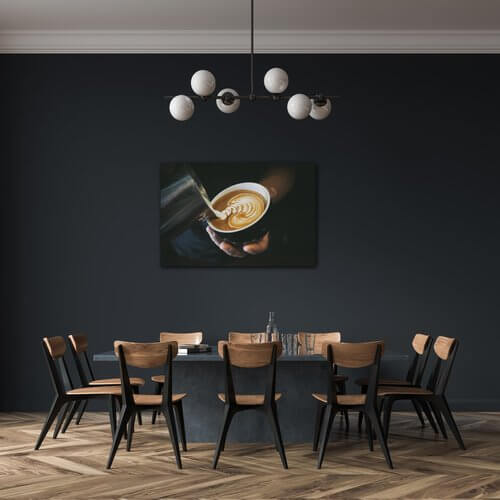 Obraz Káva capuccino - 90 x 60 cm