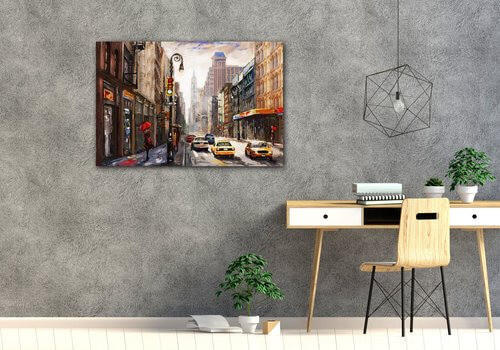 Obraz New York malba - 90 x 60 cm