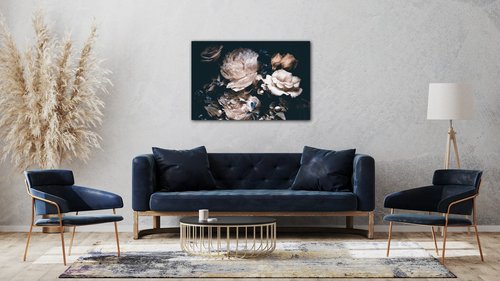 Obraz Pivoňky - 90 x 60 cm