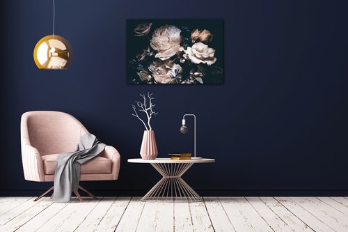 Obraz Pivoňky - 90 x 60 cm