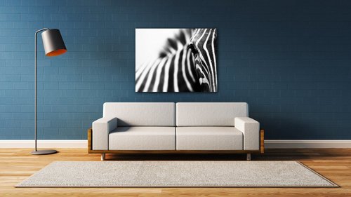 Obraz Zebra detail - 90 x 70 cm