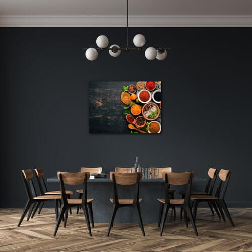 Obraz Barevné koření - 70 x 50 cm