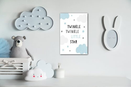 Obraz Twinkle twinkle little star - 20 x 30 cm