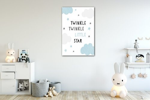 Obraz Twinkle twinkle little star - 20 x 30 cm
