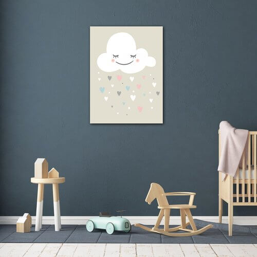 Obraz Cute little cloud - 30 x 40 cm