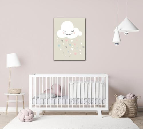 Obraz Cute little cloud - 30 x 40 cm