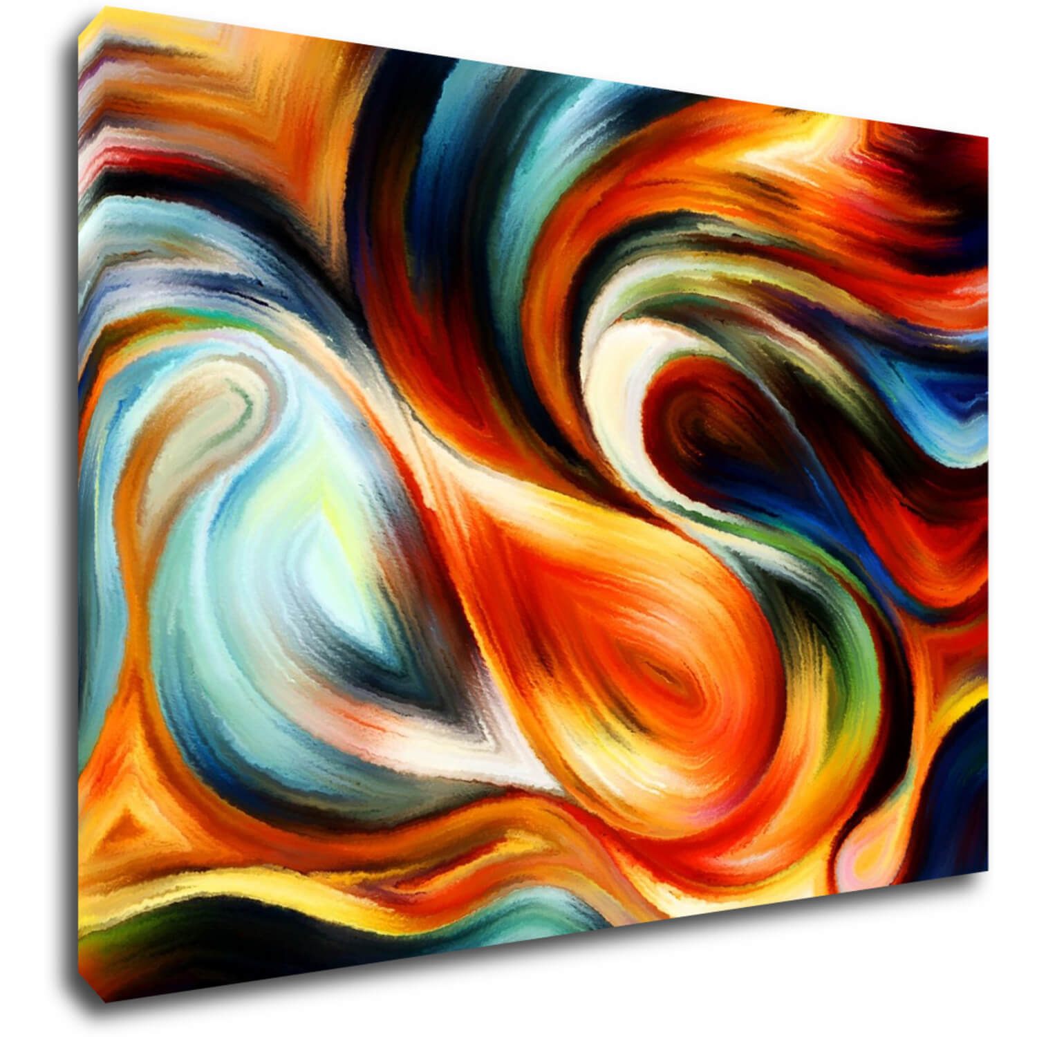 Obraz Pestrobarevný abstrakt - 70 x 50 cm