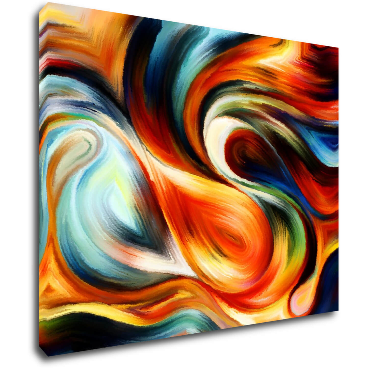 Obraz Pestrobarevný abstrakt - 90 x 70 cm