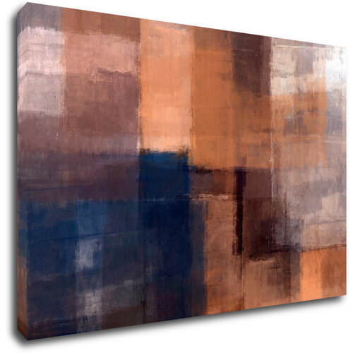 Obraz Kresba abstraktní obdélníky - 60 x 40 cm