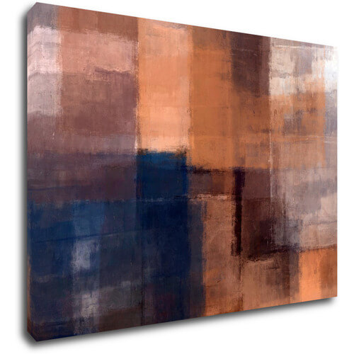 Obraz Kresba abstraktní obdélníky - 70 x 50 cm