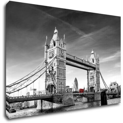Obraz Tower Bridge černobílý