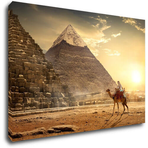 Obraz Pyramidy - 90 x 60 cm