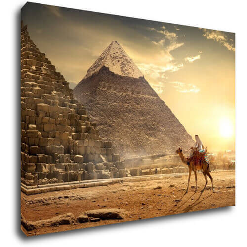 Obraz Pyramidy - 70 x 50 cm