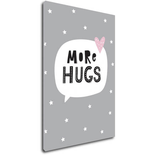 Obraz More hugs šedý