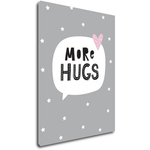 Obraz More hugs šedý - 30 x 40 cm