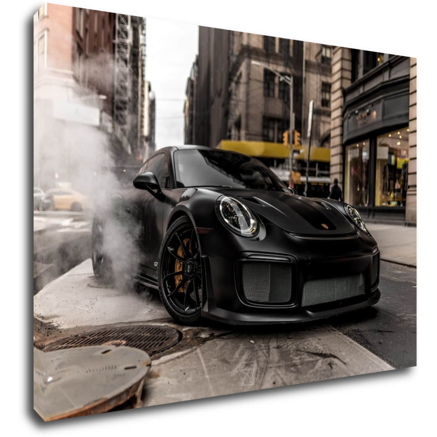 Obraz Porsche 911 černé NY - 70 x 50 cm