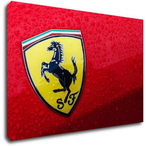Obraz Ferrari znak