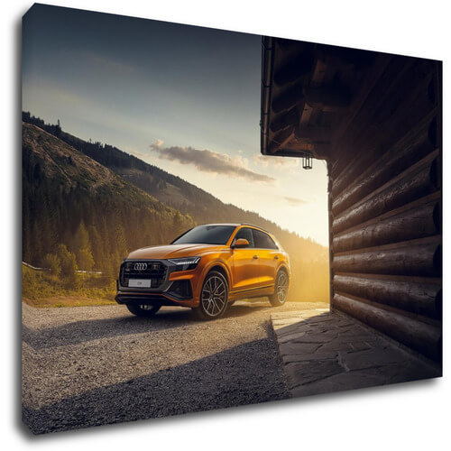 Obraz Audi Q8 oranžová