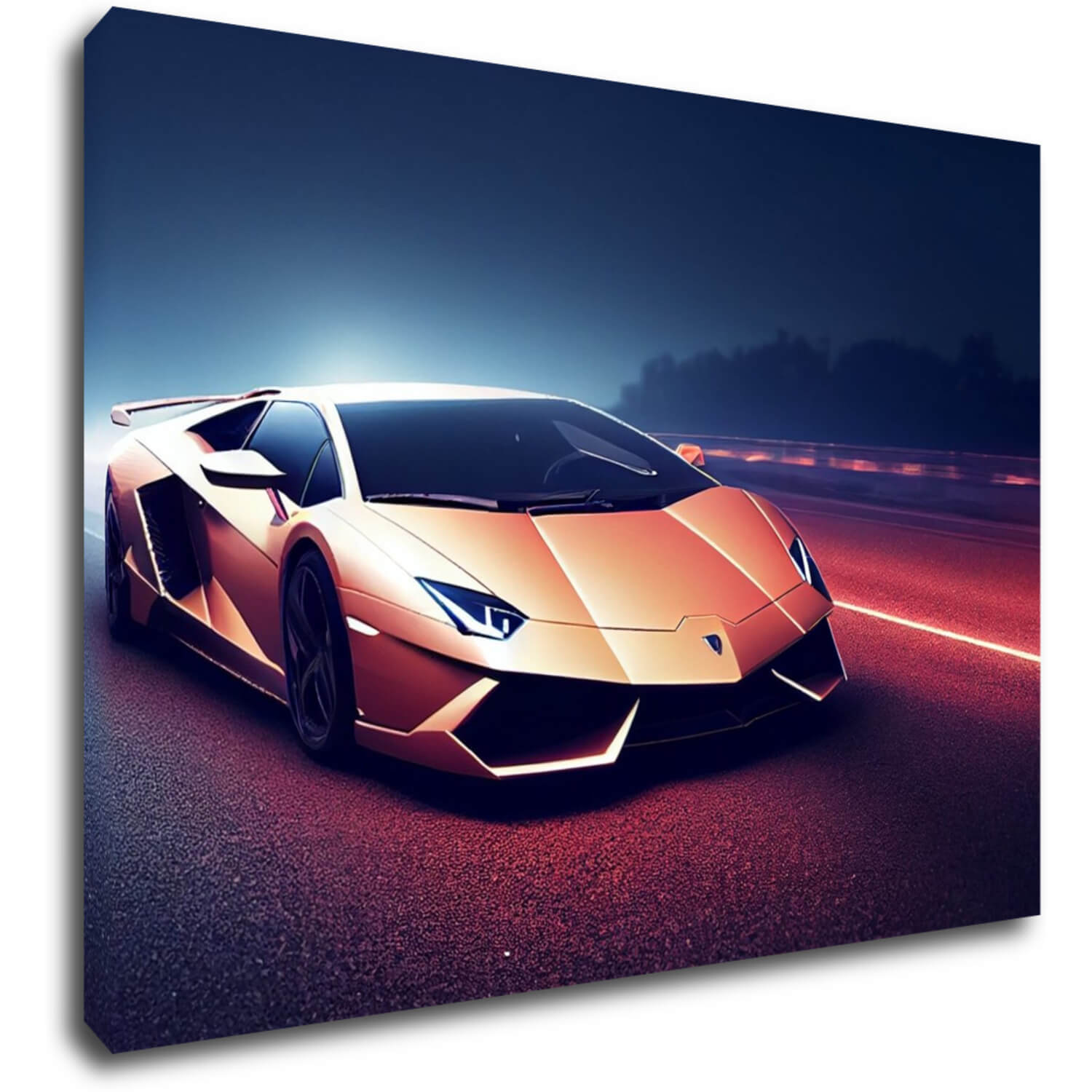 Obraz Lamborghini ilustrace - 70 x 50 cm