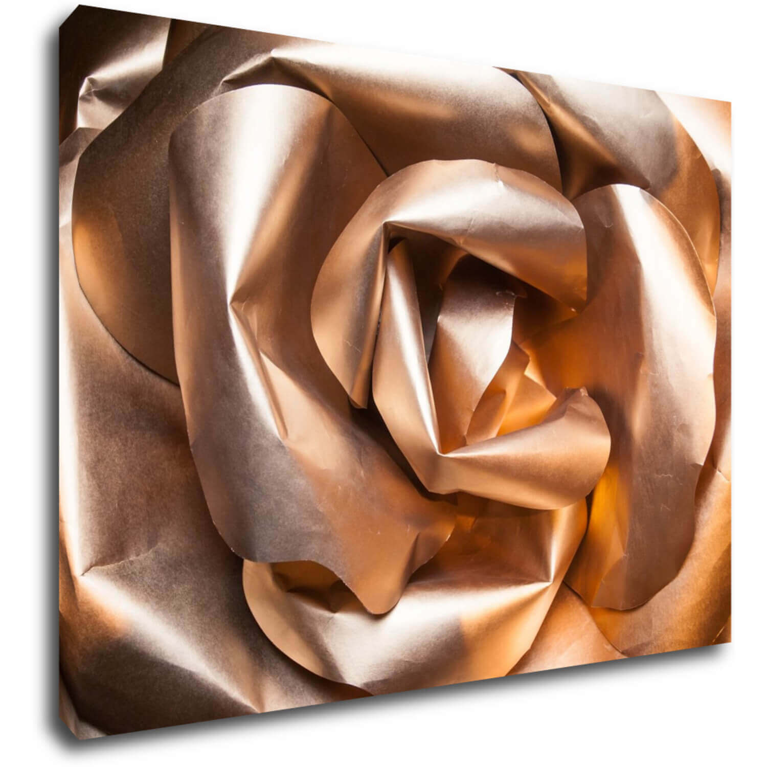 Obraz Abstrakt zlatá růže - 70 x 50 cm