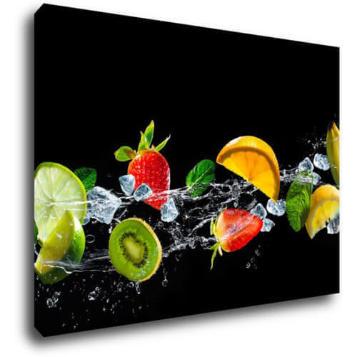 Obraz Ovoce ve vodě - 70 x 50 cm