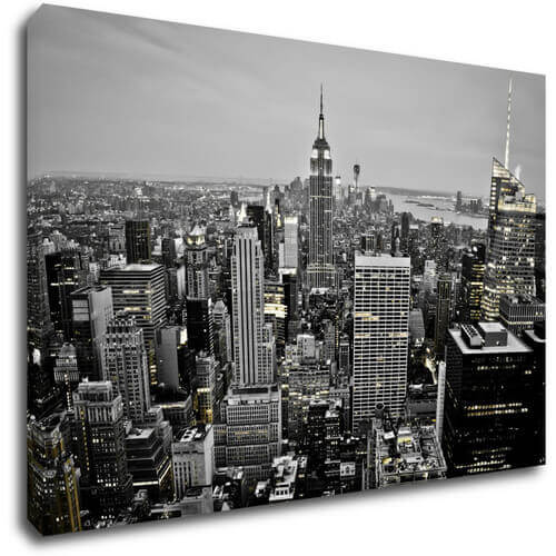 Obraz Osvětlený New York - 90 x 60 cm