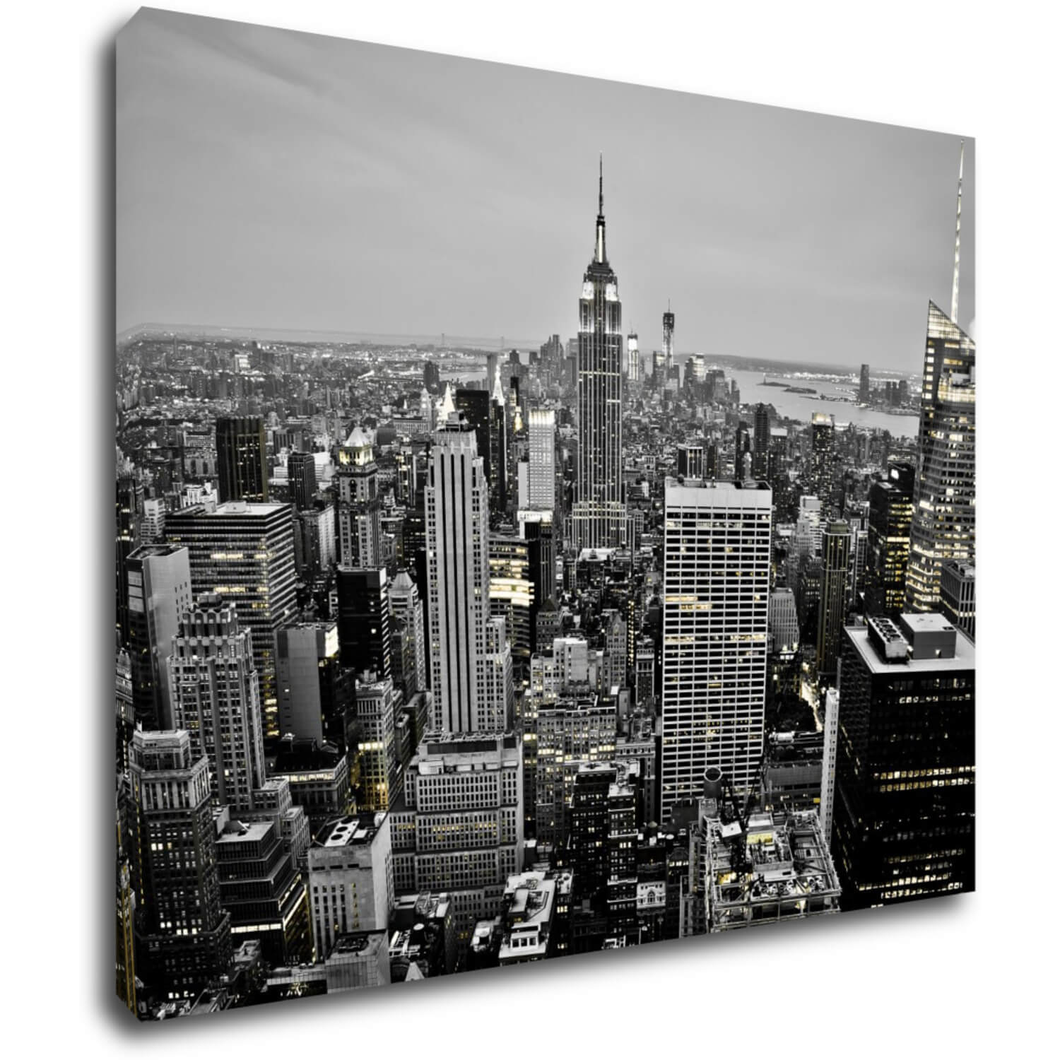 Obraz Osvětlený New York - 90 x 70 cm