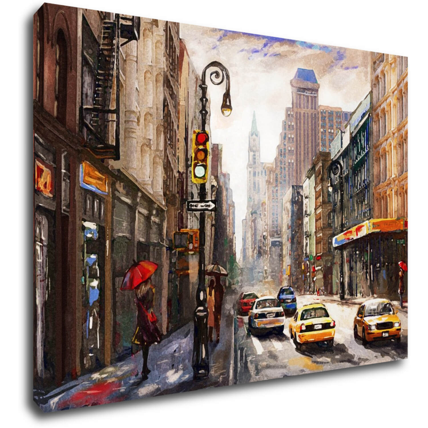 Obraz New York malba - 70 x 50 cm