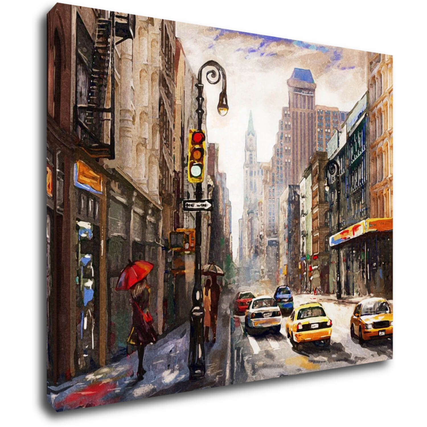 Obraz New York malba - 90 x 70 cm
