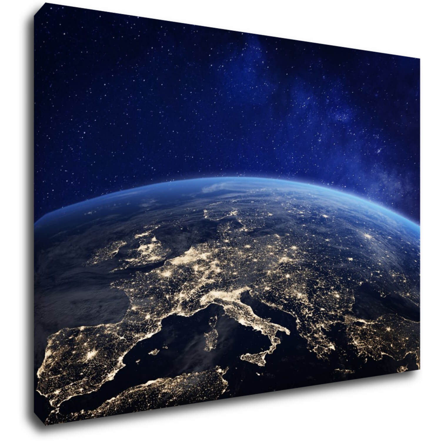 Obraz Země v noci - 70 x 50 cm