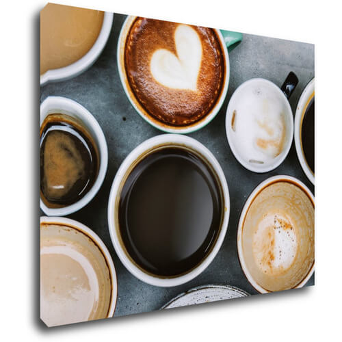 Obraz Druhy kávy - 90 x 70 cm