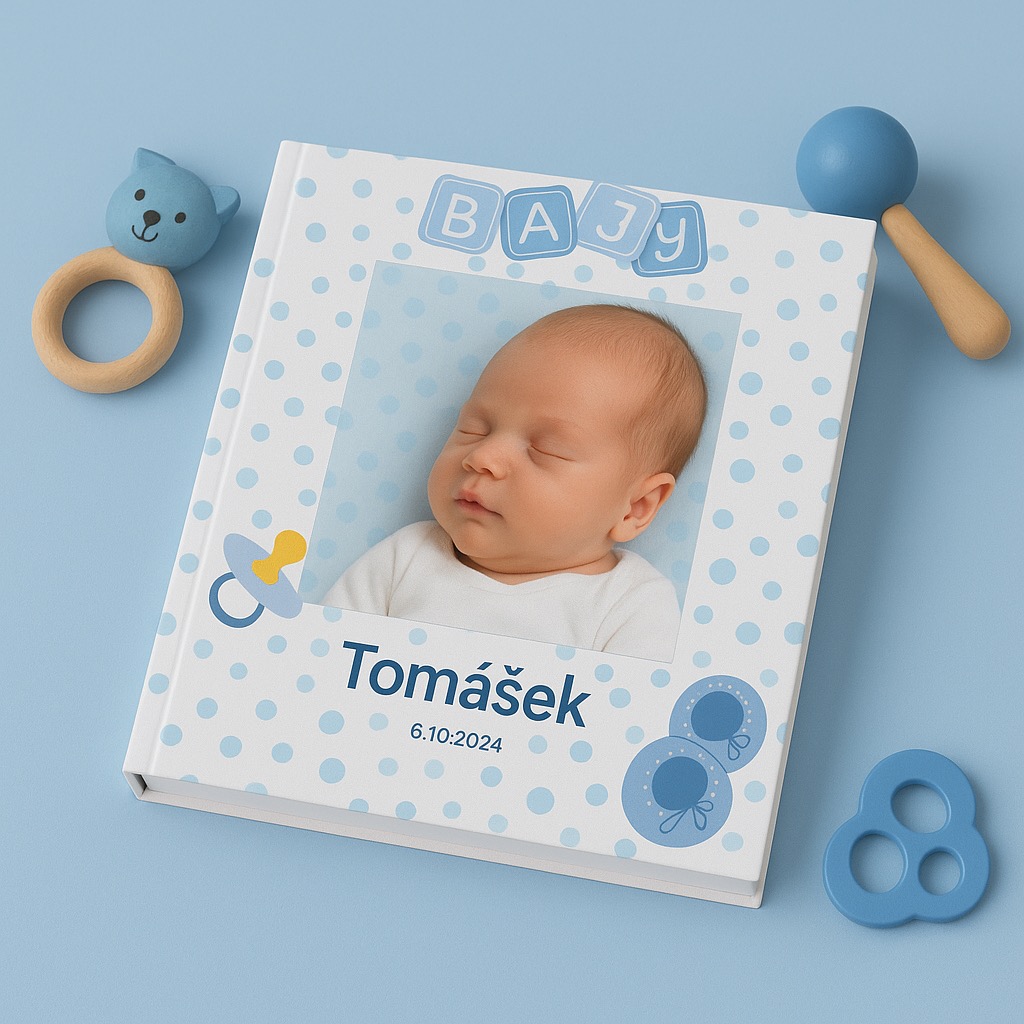Impresi Fotokniha pro Novorozence 20x20